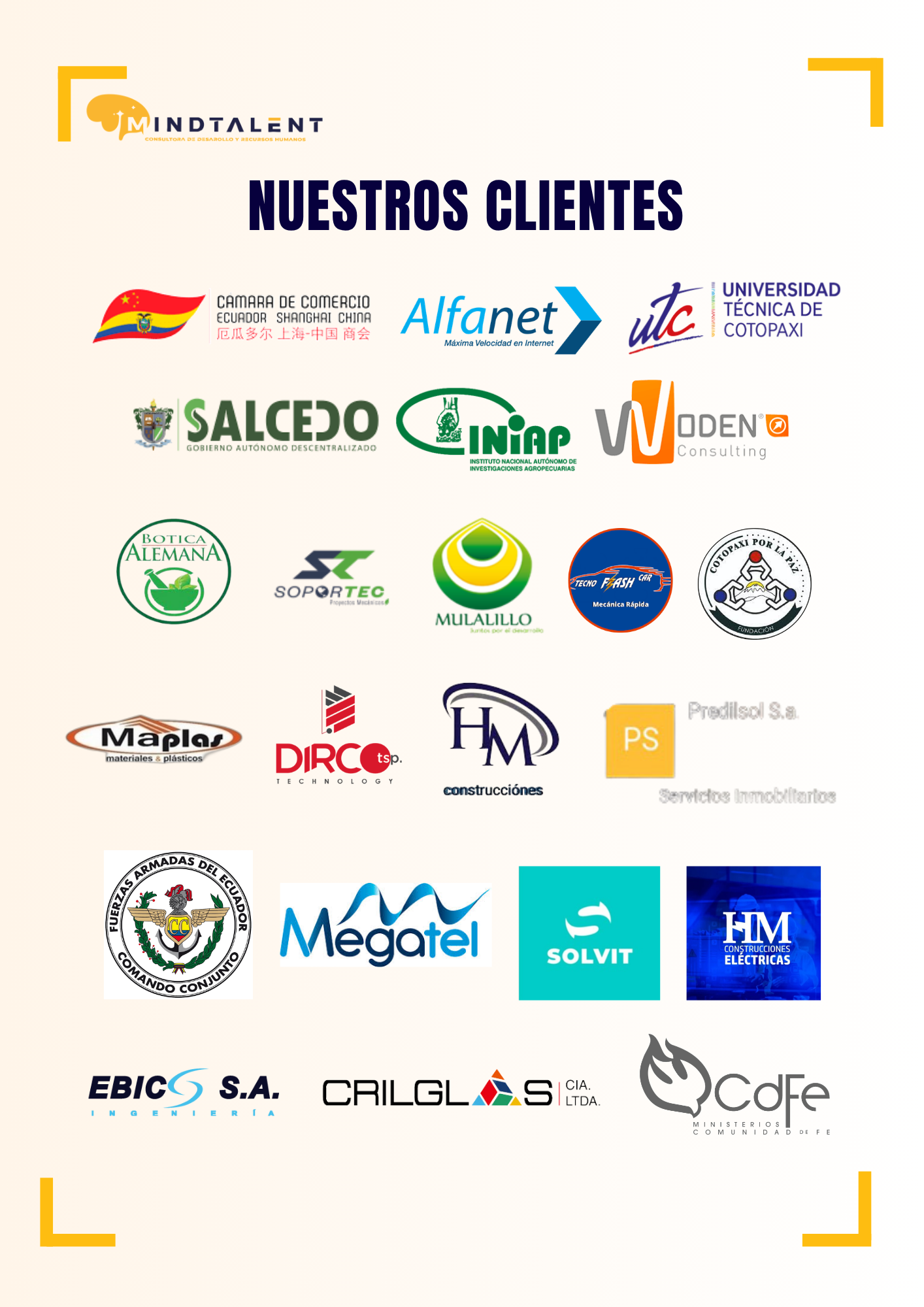 Clientes MindTalent 2024